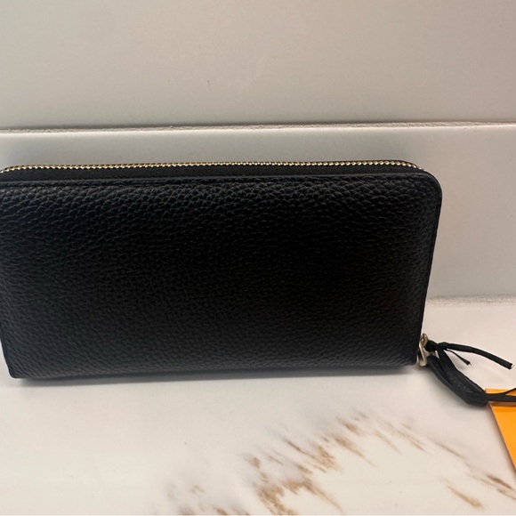 Valentino By Mario Valentino Black Wallet with Studs - Picture 7 of 10